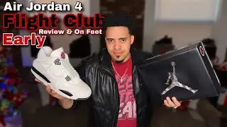 Jordan 4 Flight Club (2026) Early Review & On Feet 