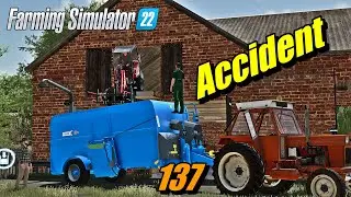 #fs22 Roleplay Romania/ Nea Costica face accident la Ferrucio in ferma/#137