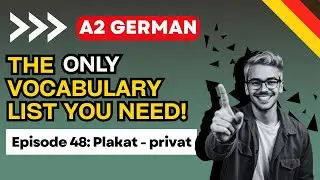 Unlock Your German: A2 Vocabulary Adventure with the Letter P! 🇩🇪✨