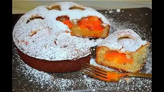 Съели за раз! Вкуснейший пирог с абрикосами! Невероятная вкуснятина к чаю! Сладкая выпечка!