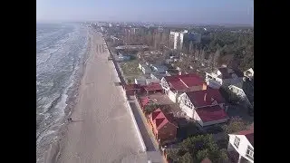 Коблево.Вид сверху.Центр.