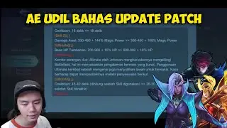 Penjelasan Update Patch Menurut AE Udil | Udil Alter Ego