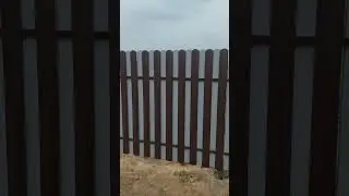 Металоштакетник. Забор. Дом мечты.