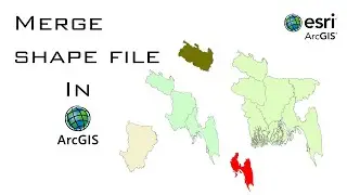 How to merge shapefiles in ArcGIS