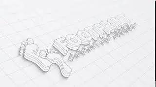 Footprint Creative Logo Animation