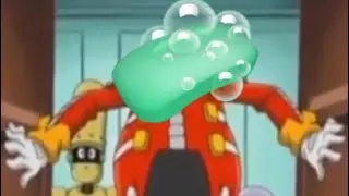 I pretended I was a bar of soap