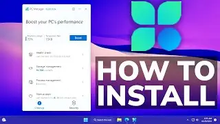 New Microsoft PC Manager App (How to Install)