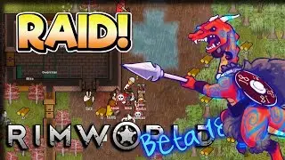 Pirate Raid – Rimworld [Beta 18] Extreme Tribal Gameplay – Let's Play Part 4
