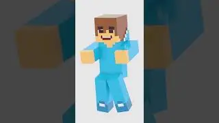 Любит больших Minecraft