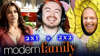 *SEASON 2 GOES OFF THE RAILS* Modern Family Season 2 Ep 1 & 2 Reaction: FIRST TIME WATCHING