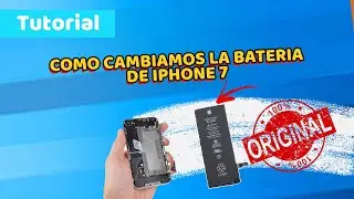 Así cambiamos la bateria del iPhone 7