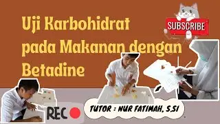 Uji Karbohidrat pada Makanan dengan Betadine | Kelas IX