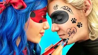 Süper Kahramanlar İçin Ladybug Dövme Stüdyosu | Bölüm 2