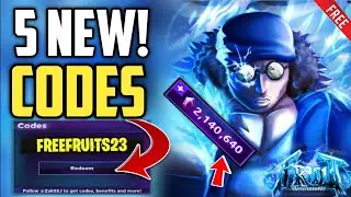 5 NEW! FRUIT BATTLEGROUNDS CODES 2024 !! ROBLOX PROMO CODES!