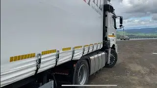 Выгрузка в поле !!! ) По горам на КАМАЗе красивые места )