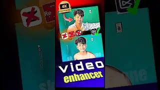 how to enhance video quality on android | video enhancer app 2024 #tutorial #shorts #videoediting