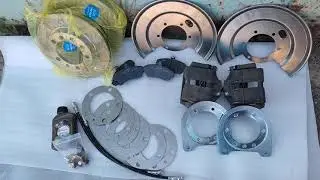 Дисковые тормоза УАЗ 452 буханка. 89266919160