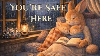 You’re Safe Here | Cozy Rainy Day in The Quiet Forest | Storybook Music