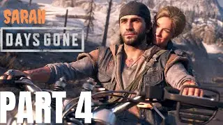 DAYS GONE PC Gameplay Walkthrough Part 4 (Hindi) Sarah (FULL STORY) 👹 @ 1080p HD✔