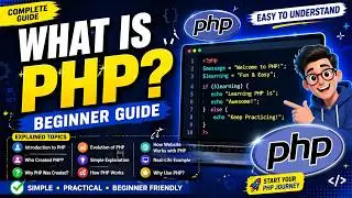 Learn PHP from Scratch | What is PHP? Easy PHP Tutorial for Beginners