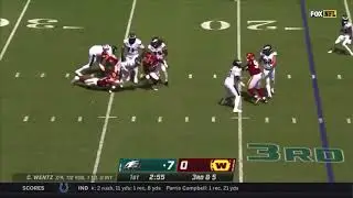 Chase Young’s First NFL Sack | Eagles vs Washington Week 1