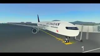 TRIPREPORT | Air Canada, Vancouver to Hong Kong with real sounds! (777 Economy, PTFS Roblox)