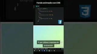 Fondo animado con CSS 