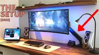 MY MODERN DESK SETUP [2022] COLLEGE STUDENTS & YOUTUBERS