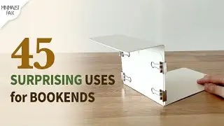 Surprising Ways to Use Bookends｜Big Makeovers for Tiny Everyday Items｜Minimalist Upcycling Ideas