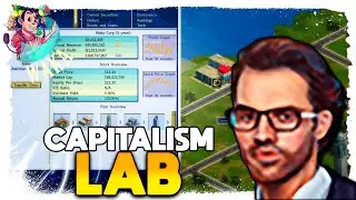 Montando O MELHOR NEGÓCIO do mundo! - Capitalism Lab (2021) #01 - Gameplay PT BR