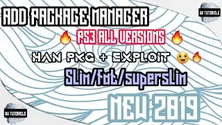 NEW 2019 ADD PACKAGE MANAGER PKG ALL VERSIONS AND ALL TYPES SLIM/SUPERSLIM/FAT