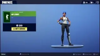 Fortnite Hot Stuff Emote - New 08/17/18 August 17th