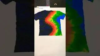 here is the end result 🌈👕 #critive #tiedye #handmade #diy #shorts