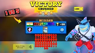 JAW JAW 1 vs 5 | Maxed JAW JAW Gameplay ✓ FRAG Pro Shooter