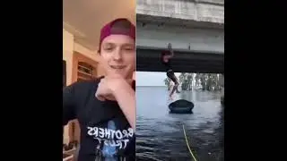 Tom Holland react to FUNNY JUMP clips🤣🤣🤣👉🏻😂