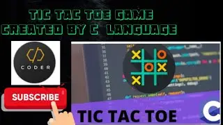 Tic Tac Toe Game in C language | how to make game in c language | tic tac toe game in c++ | 