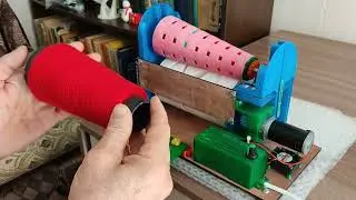 Компактная электрическая моталка для пряжи