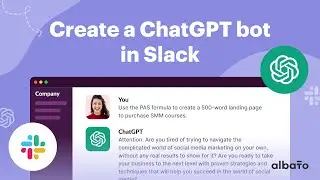 Create an Intelligent ChatGPT (OpenAI) Bot in Slack with Albato: No-Code Workflow Automation