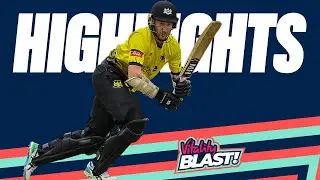 Bracey Impresses At Top Of Innings | Gloucestershire v Sussex - Highlights | Vitality Blast 2022