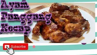 Ayam panggang kecap (oven)
