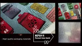 Stereo Relief series #2 _ K Laser HK 立體浮雕 / 有方向性花紋 / 雷射包裝 / 白卡紙