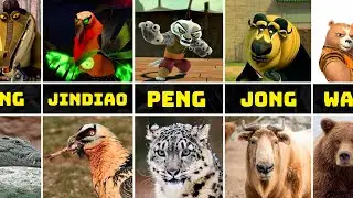 Kung Fu Panda Characters in Real Life | PART 2