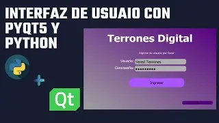 Python - PyQt5 - Interfaz de Usuario - Login