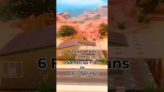 6 floorplans for Sandtrap Flat in Oasis Springs 
