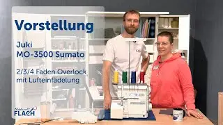 Juki MO-3500 Sumato | Overlock mit Lufteinfädelung und automatischem Fadenabschneider | Review, Test
