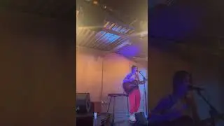 Mel Q performing live at the Pioneer Club, St. Albans. #songwriter #acousticsessions #livemusic