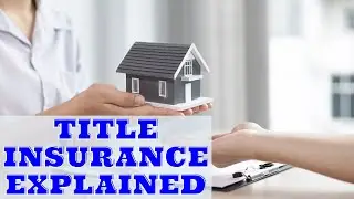 What is TITLE insurance?!