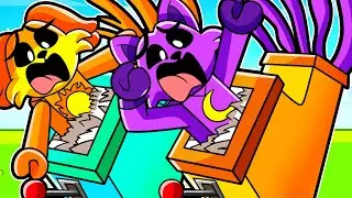 CATNAP AND DOGDAY VS CRUSHER IN ROBLOX!