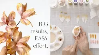 Easy Wafer Paper Open Tulips (Beginner Friendly!)