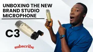 Unboxing The New Brand Studio Microphone C3